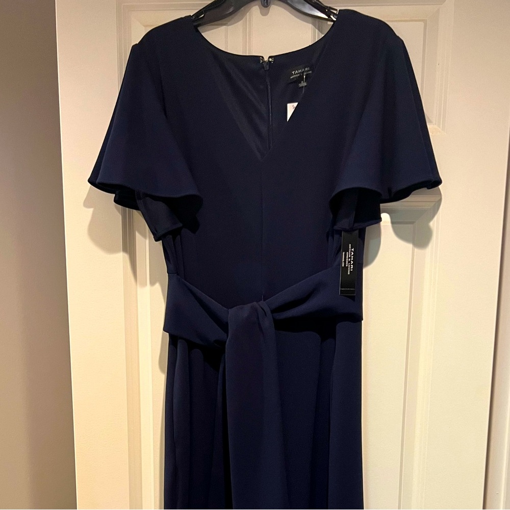 BNWT TAHARI Navy blue Jumpsuit